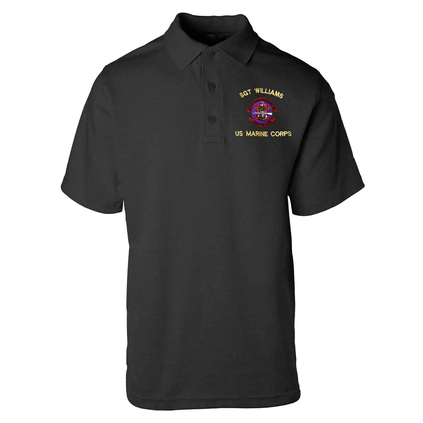 11th MEU Pride Of The Pacific Embroidered Tru-Spec Golf Shirt