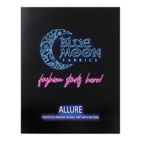 Allure Polyester Spandex with Wicking Color Card | Blue Moon Fabrics