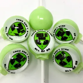 Area 51 Raid Lollipops by I Want Candy!