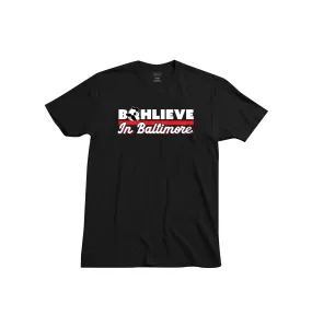 BOHLIEVE IN BALTIMORE TEE (BARTENDER SUPPORT)