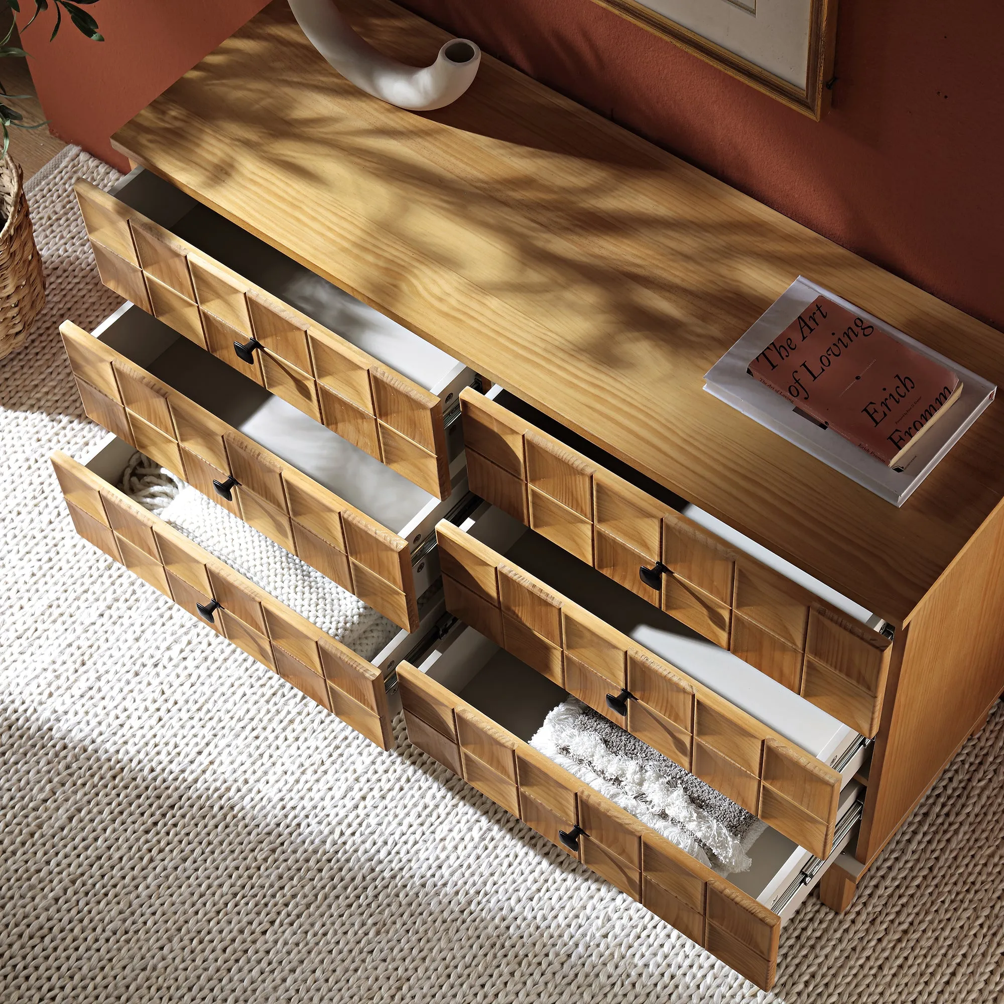 Gibbs Chest of 6 Drawers, Natural