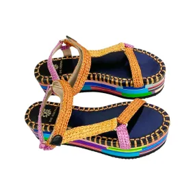 KENYA MULTICOLOR YELLOW FLATFORM