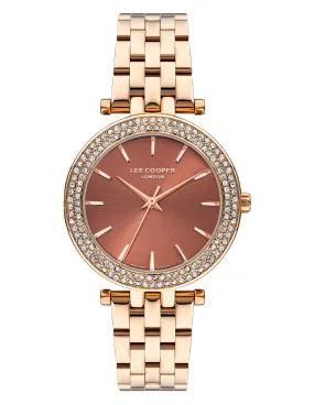 Lee Cooper LC07864.440 Women's Super Metal Rose Gold Watch