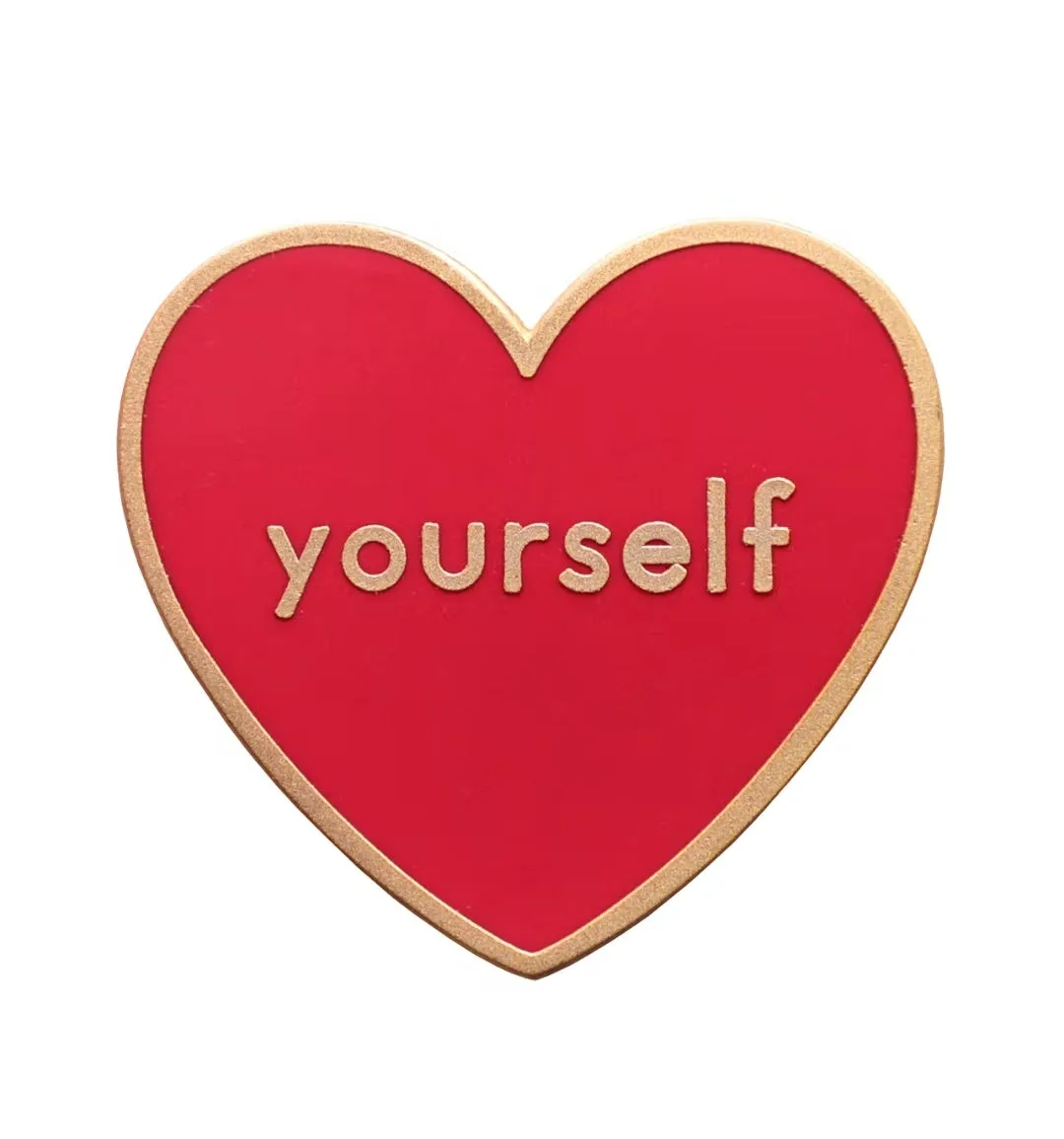 Love Yourself Enamel Pin - Heartwarming Kids Accessories