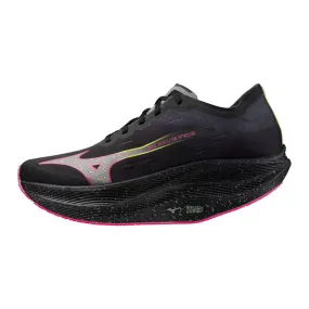 Mizuno Wave Rebellion Pro 2 (Unisex) - Black/Silver/Pink Tetra