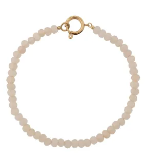 Summer Beads Bracelet White Gold