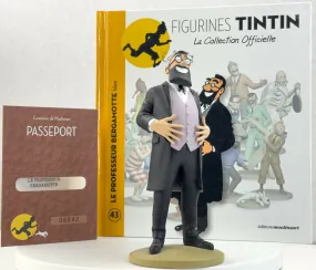 Tintin Figurine Officielle # 43 Professor Tarragon: Seven Crystal Balls Herge